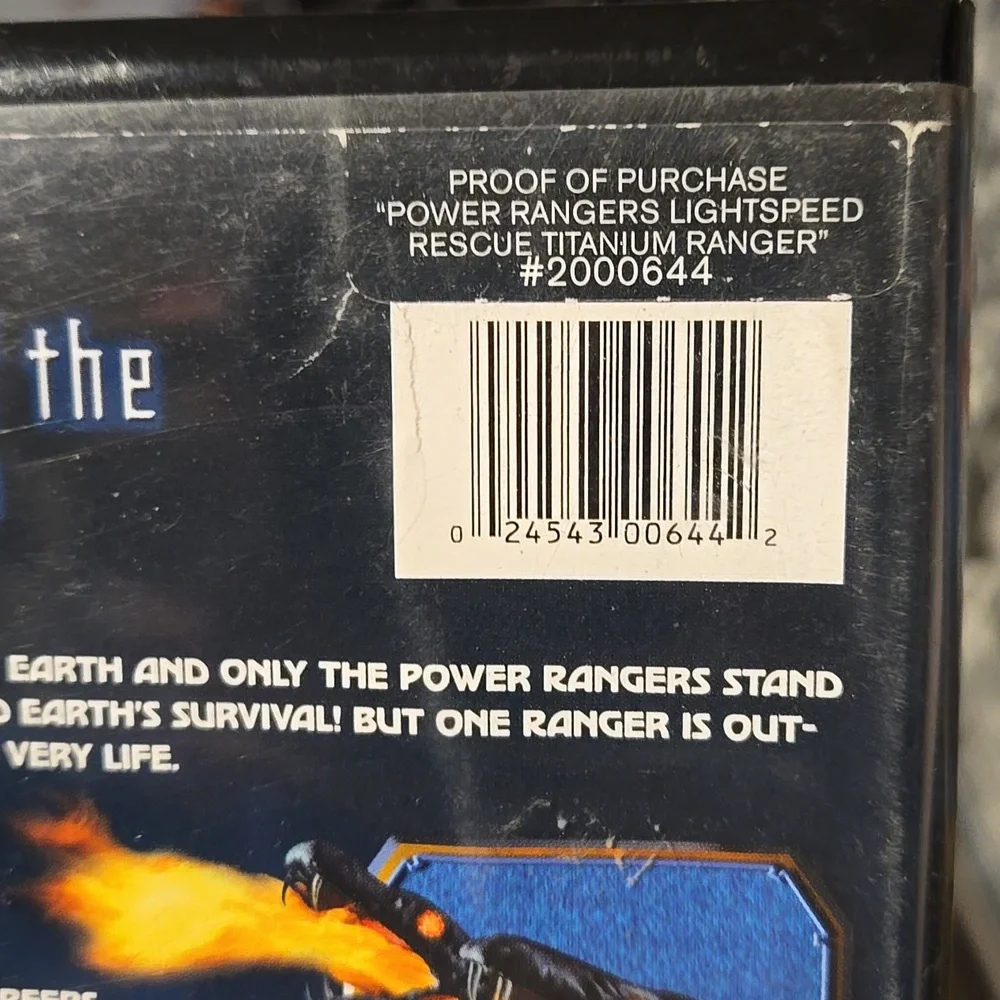 Power Rangers Time Force Power Ranger Light Speed Rescue VHS Movie Bundle - Picture 10 of 12